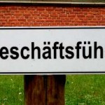 Hier parkt der Chef - der zugleich das Unternehmen ist