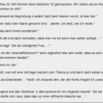 Was meinen andere?