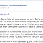Kundenservice auf Facebook?