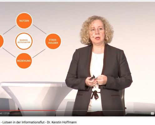 Dr. Kerstin Hoffmann im Vortrag auf YouTube