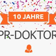 PR-Doktor wird 10 Jahre alt