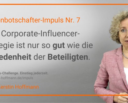 Markenbotschafter-Impuls Nr. 7