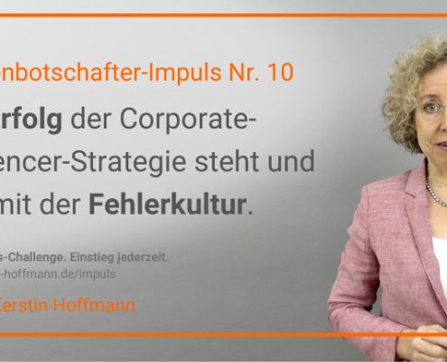 Markenbotschafter-Impuls Nr. 10