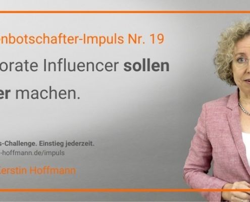 Markenbotschafter-Impuls Nr. 19