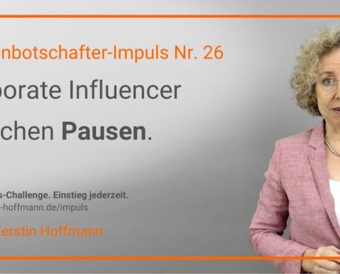 Markenbotschafter-Impuls Nr. 26