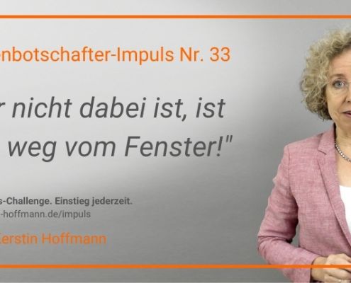 Markenbotschafter-Impuls Nr. 33