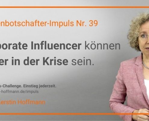 Markenbotschafter-Impuls Nr. 39: Retter in der Krise