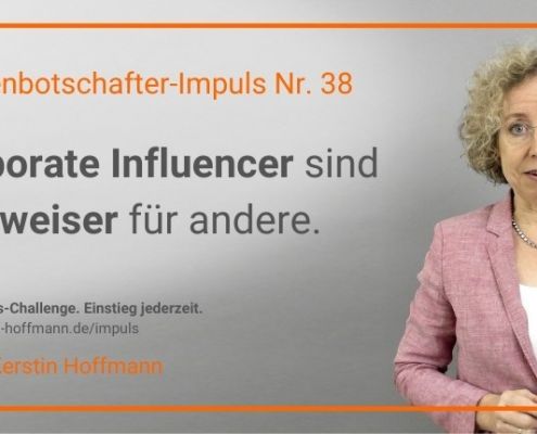 Markenbotschafter-Impuls Nr. 38: Wegweiser