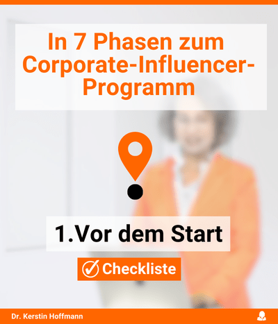 Checkliste vor dem Start