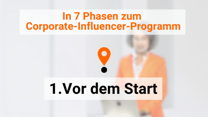 Phase 1: Vor dem Start