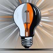 Glühlampe als Symbol für Motivation