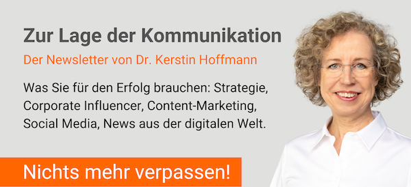 Dr. Kerstin Hoffmann: Newsletter